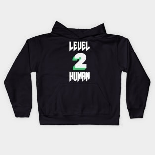 Level 2 Human Kids Hoodie